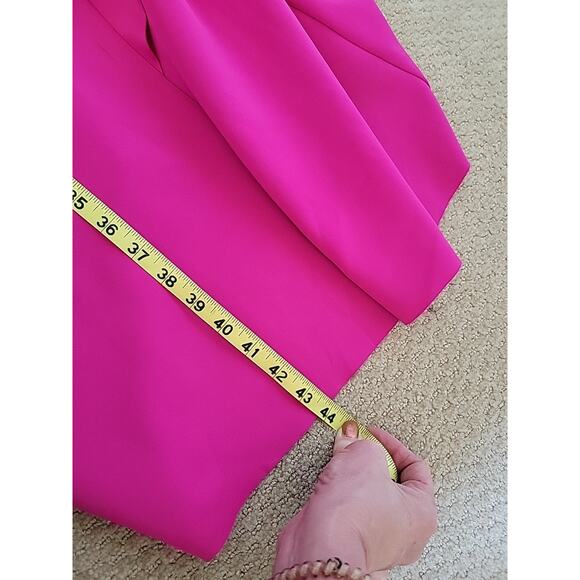 Eliza J Pink Long Formal Women's Gown Size 8 - Picture 13 of 14